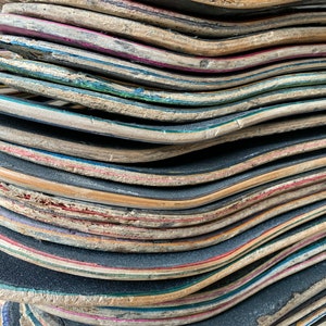 2 Used Skateboard Decks Perfect for Arts and Crafts