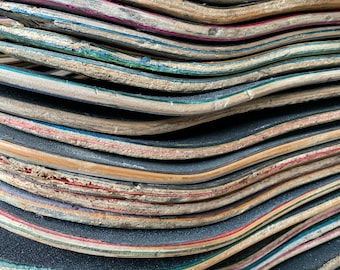 2-Pack Used Skateboard Decks – Craft, DIY Wood for Art, Furniture & Makers