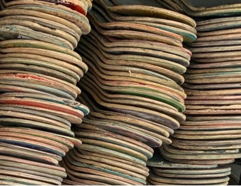 6 Used Skateboard Decks Perfect for Arts and Crafts