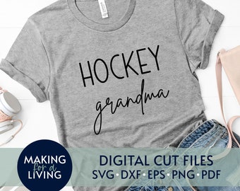 Download Hockey Grandma Svg Etsy