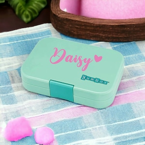 Gepersonaliseerde Lunchbox Vinyl Sticker Print | Kinderen en volwassenen
