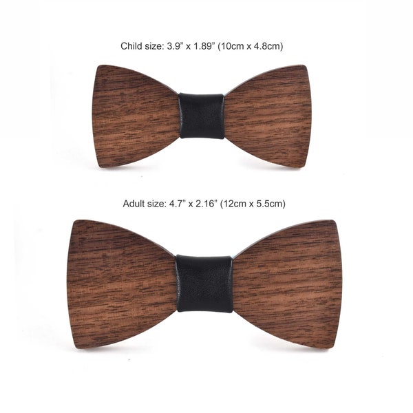 Wooden Bowtie Etsy