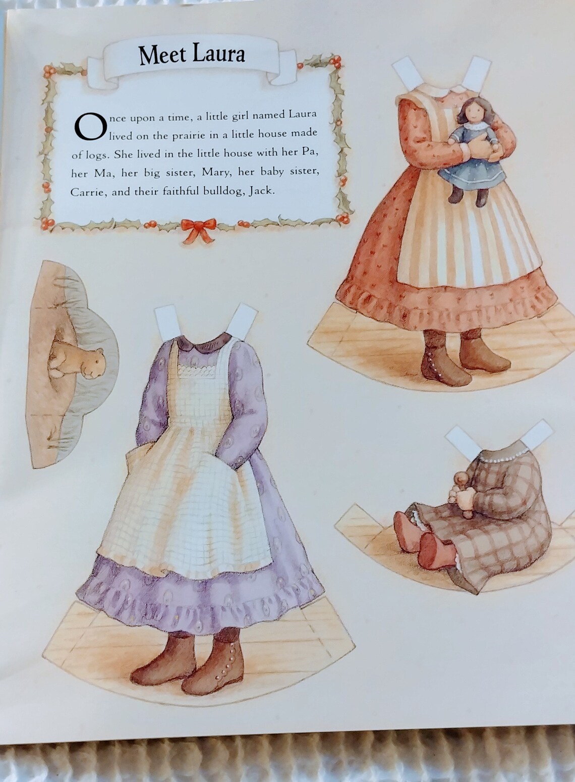 VINTAGE Laura Ingalls Wilder My Book of Little House Christmas | Etsy