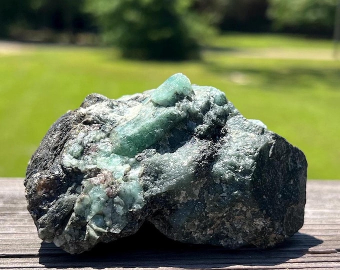 Raw Green Emerald Specimen