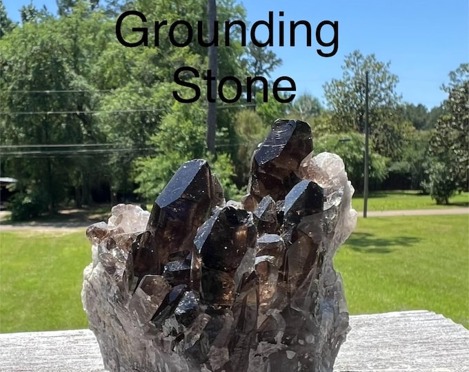 Smokey Quartz Cluster