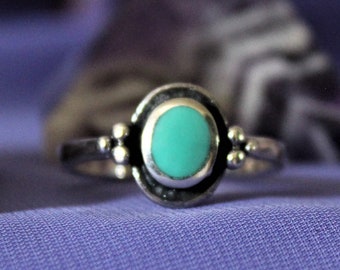 Turquoise Sterling Silver Ring
