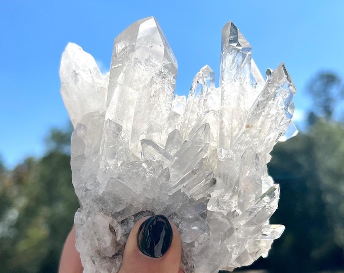Amazing Quartz Crystal Cluster