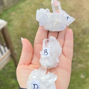 5 Genuine Clear and Smokey Quartz Crystal Cluster under 10 US dollars ~ Choose yours ~ Raw Quartz Cluster ~ Smoky Quartz Crystal Cluster