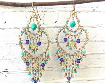 Bohemian Dangle Earrings