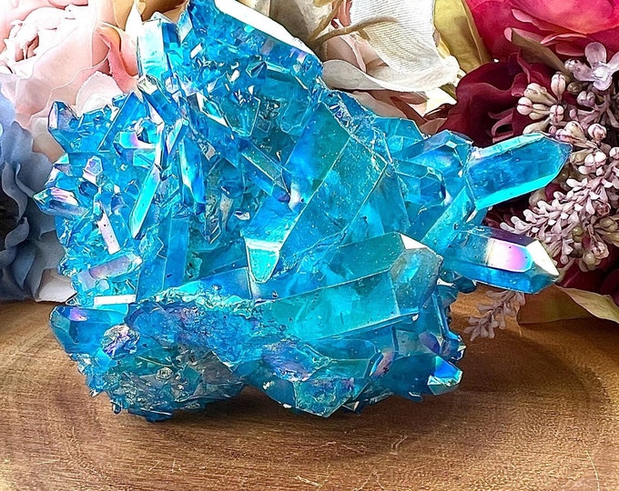 Aura Quartz Cluster