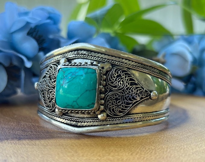Bohemian Turquoise Bracelet