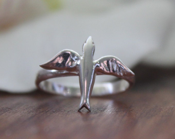 Dove Sterling Silver Ring