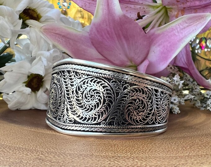 Bohemian Filigree Bracelet