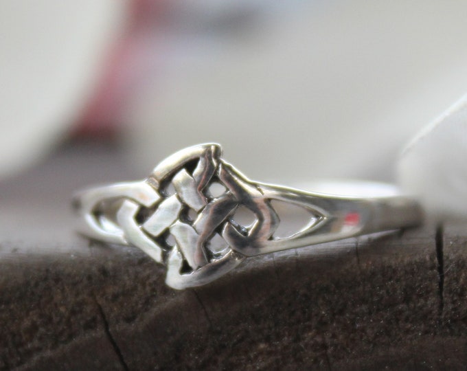 Celtic Sterling Silver Ring