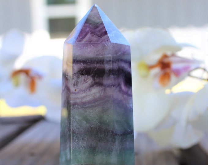 Rainbow Fluorite Tower