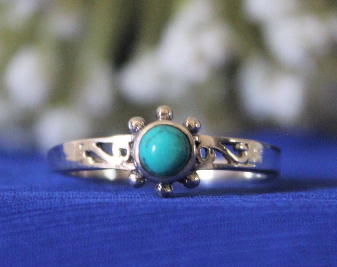 Turquoise Sterling Silver Ring