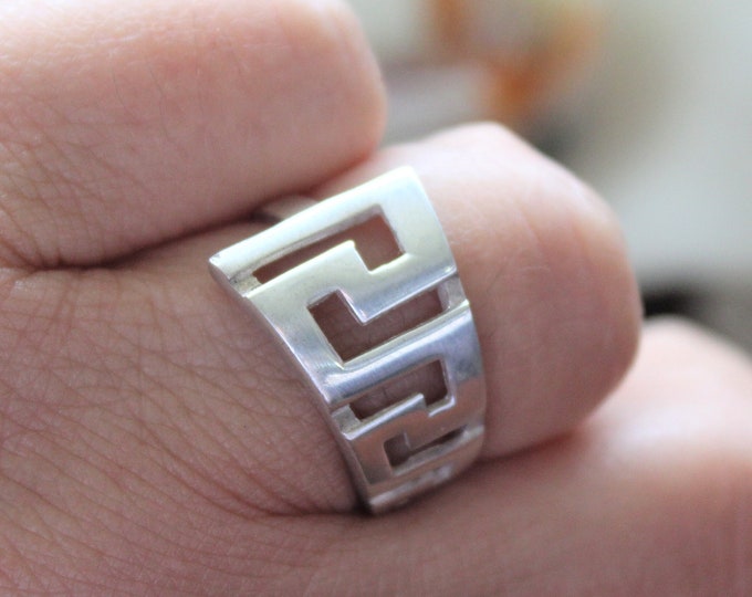 Statement Sterling Silver Ring