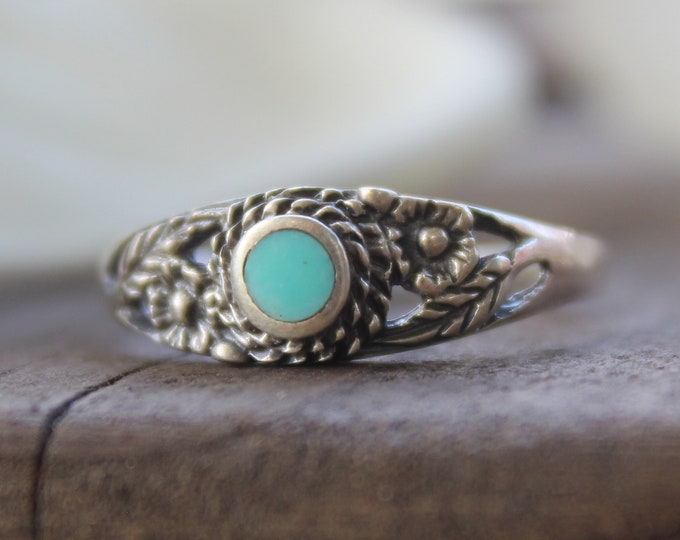 Turquoise Sterling Silver Ring