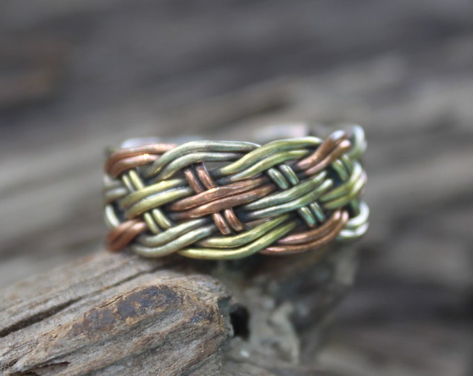 Copper Adjustable Ring