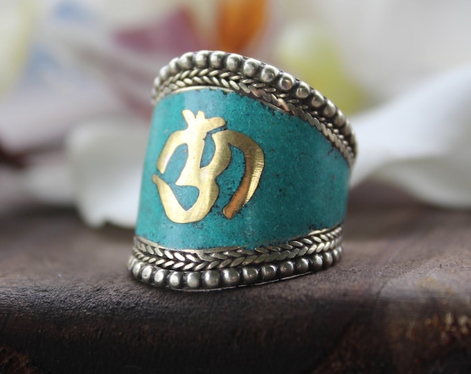 Turquoise Adjustable Ring