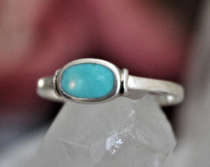 Turquoise Sterling silver ring size 9