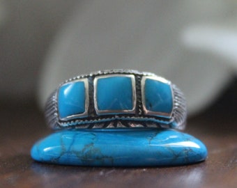 Turquoise Sterling Silver Ring