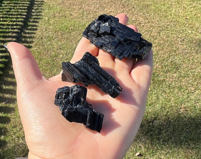 Black Tourmaline Chunk