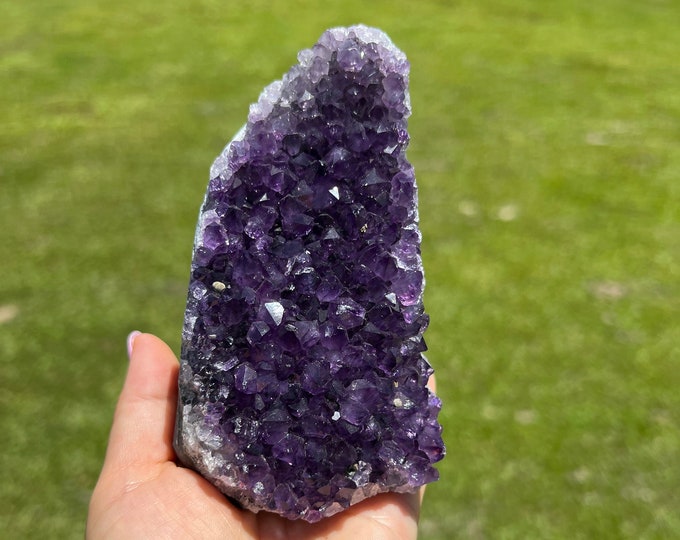 Amethyst Cut Base Cluster