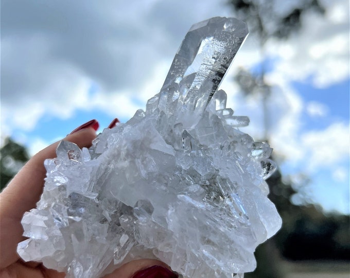 Amazing Quartz Crystal Cluster