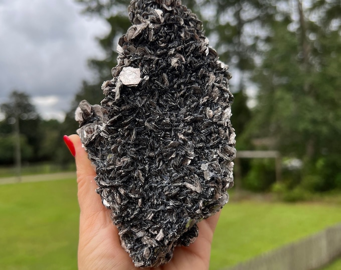 Muscovite Mica Cluster ~ Helps to clear the Mind ~ Muscovite ~ Muscovite Mica ~ Raw Muscovite ~ Muscovite Chunk ~ ~ Rock Collector ~ Home