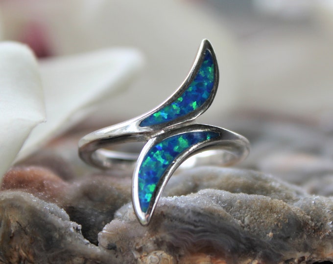 Opal Sterling Silver Ring