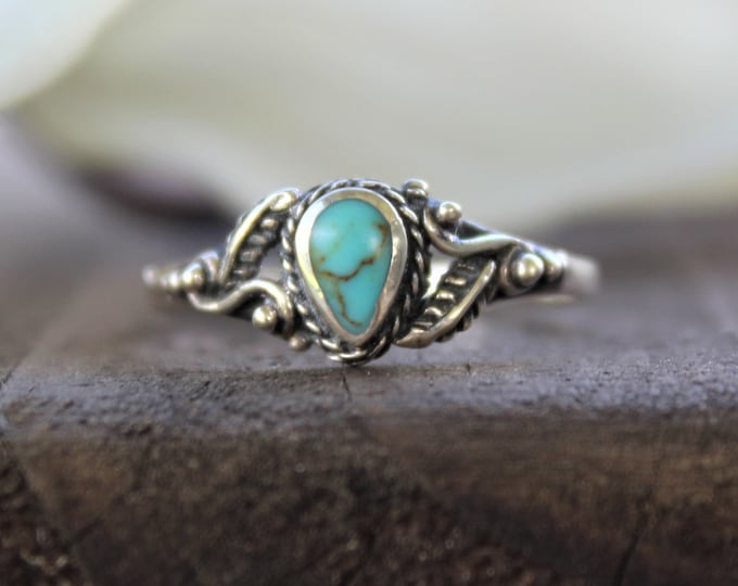 Turquoise Sterling Silver Ring