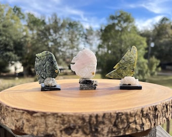 Crystal Fish Carving \