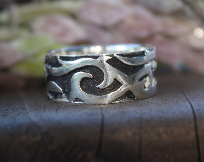 Sterling Silver Band ring . Available size 8.5, 9