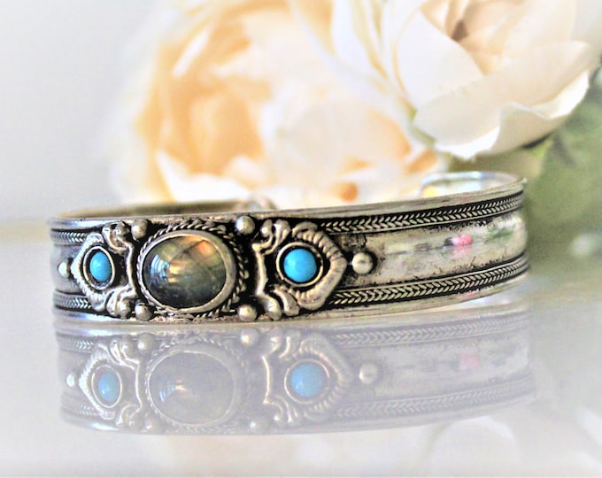 Labradorite Cuff Bracelet