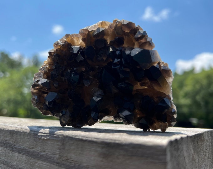 Smoky Quartz Cluster