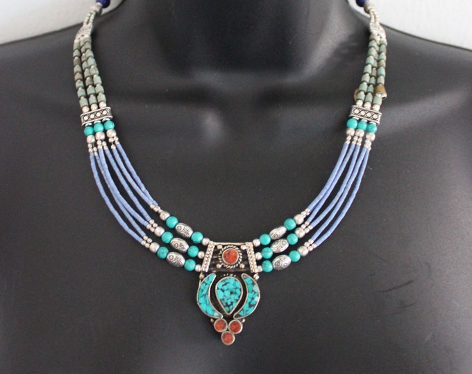 Turquoise Cowgirl Necklace