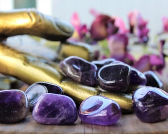 Amethyst Tumbled Stones