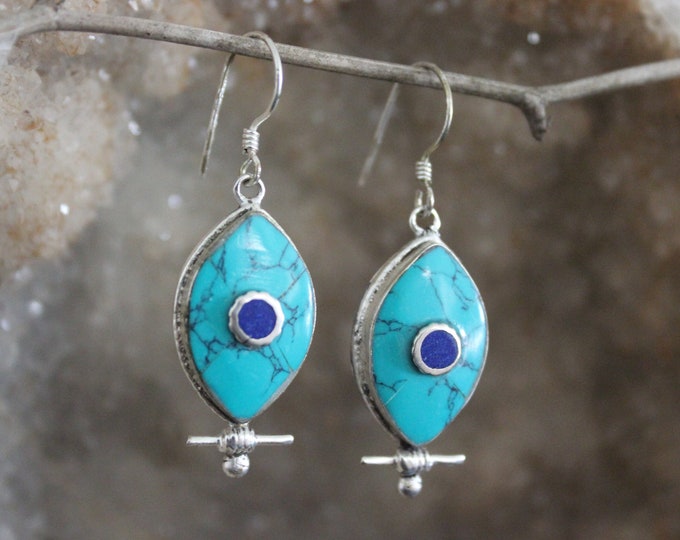 Turquoise Dangle Earrings