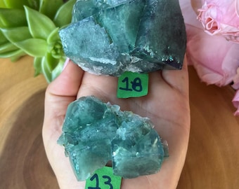 Green Fluorite Cluster: Stone of clarity, focus, and mental enhancement