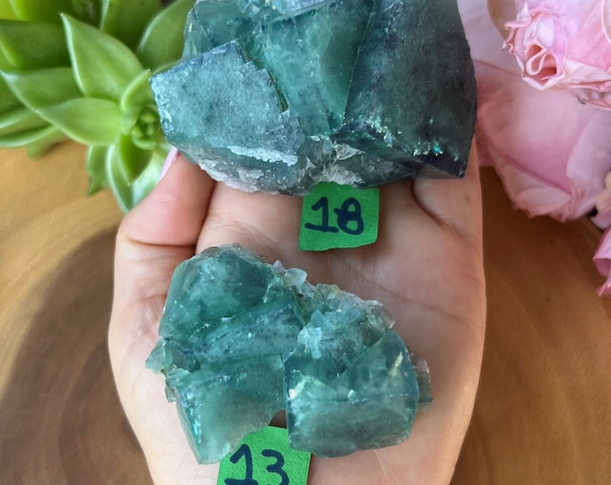 Natural Fluorite Cluster