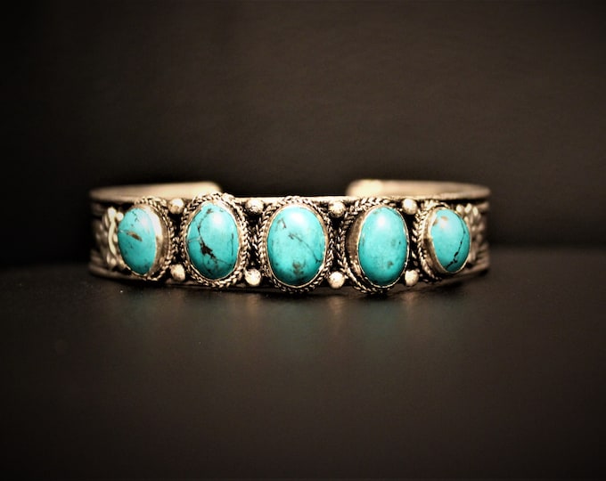 Bohemian Turquoise Bracelet