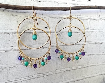 Bohemian Dangle Earrings
