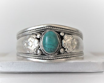 Stone Cuff Bracelet