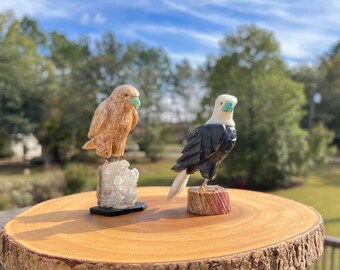 American Bald Eagle Stone Statue Freedom USA ~ Golden Eagle