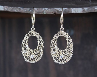 Darling Gold Dangle Earrings