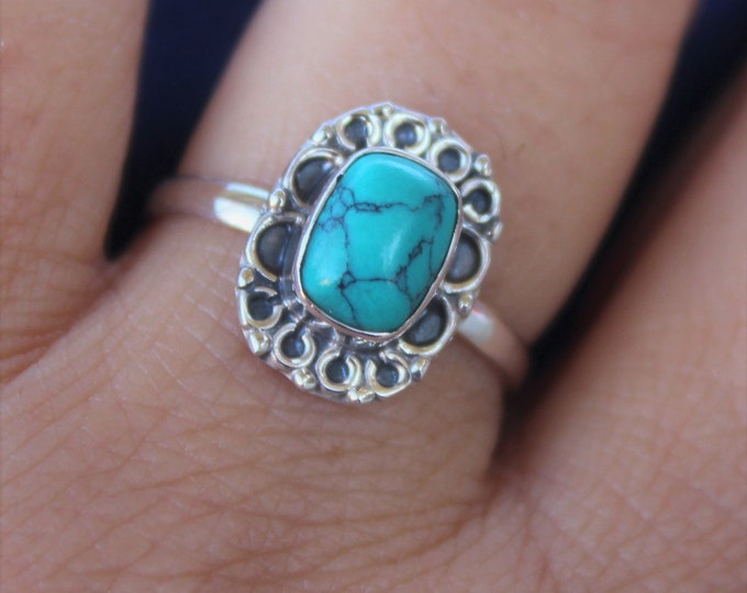 Turquoise Sterling Silver Ring