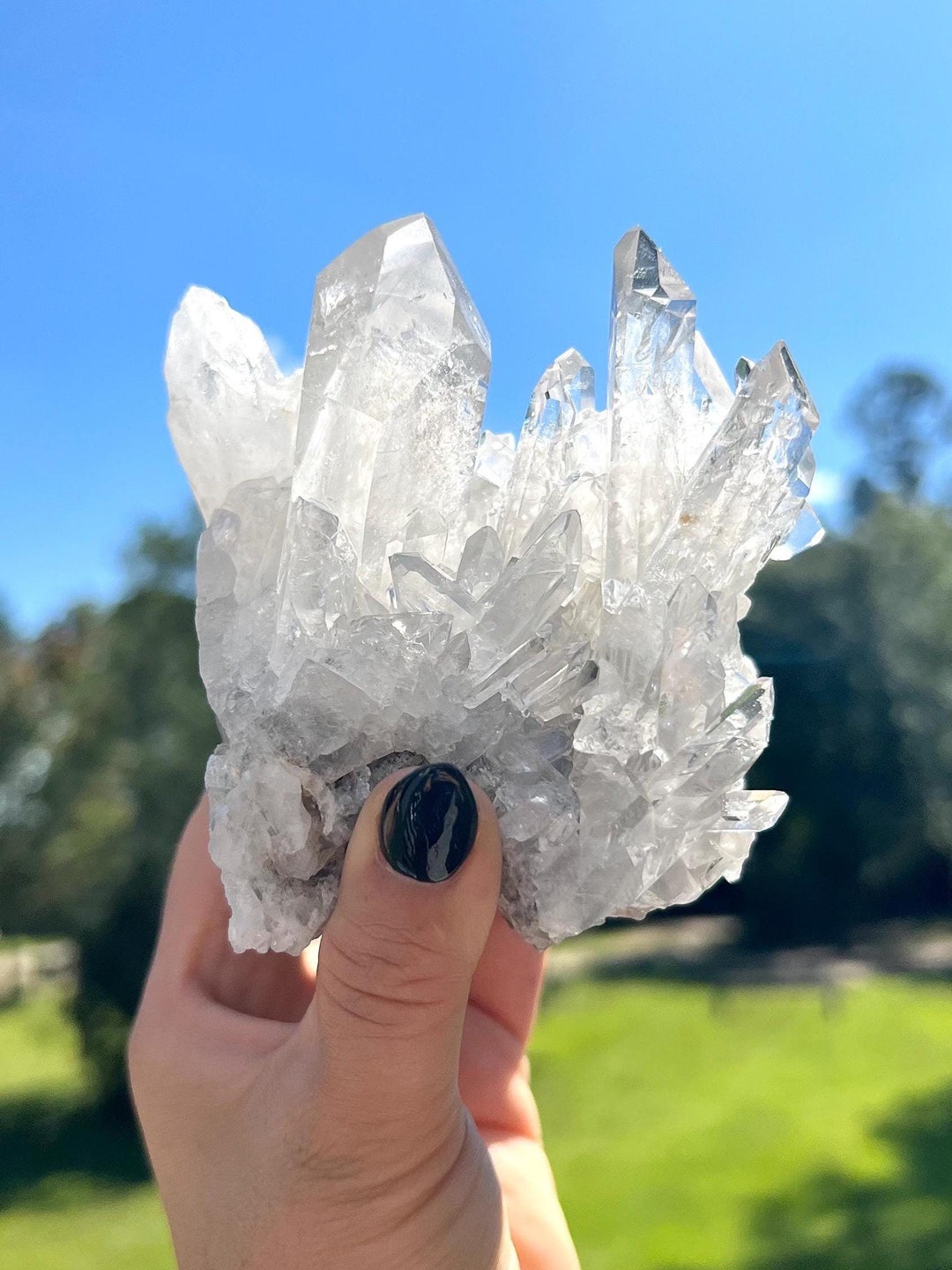 マスター/MASTER クオーツ クリスタル QUARTZ CRYSTAL Clear Quartz Crystal Cluster, the 