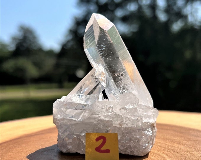 Clear Quartz Crystal Cluster