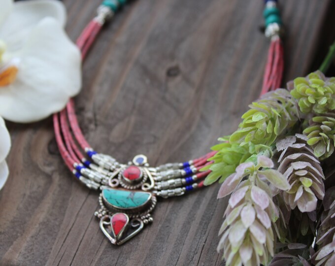 Bohemian Hippie Cowgirl Necklace ~ Gift for her